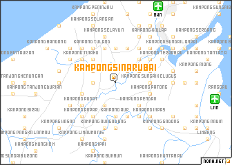 map of Kampong Sinarubai