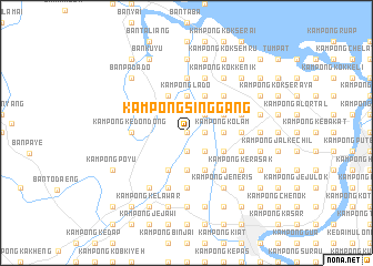 map of Kampong Singgang