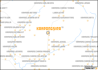 map of Kampong Sira