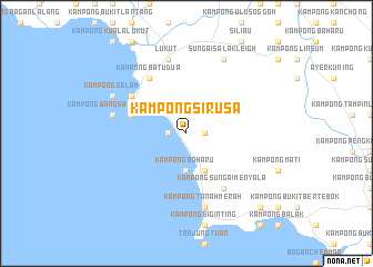 map of Kampong Si Rusa