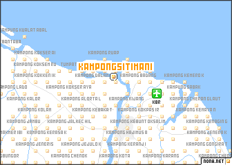 map of Kampong Siti Mani