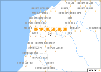 map of Kampong Sogovon