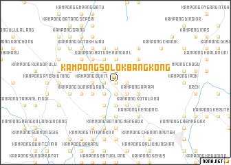 map of Kampong Solok Bangkong