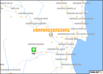 map of Kampong Songsang