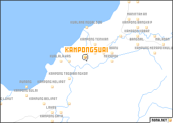 map of Kampong Suai