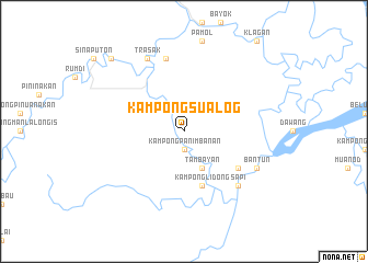 map of Kampong Sualog