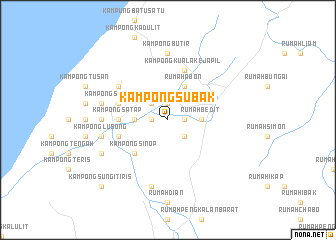 map of Kampong Subak