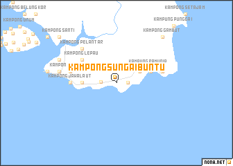 map of Kampong Sungai Buntu