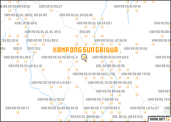 map of Kampong Sungai Dua