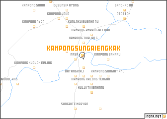 map of Kampong Sungai Engkak