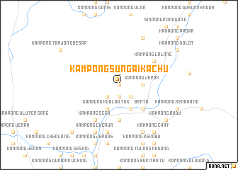 map of Kampong Sungai Kachu
