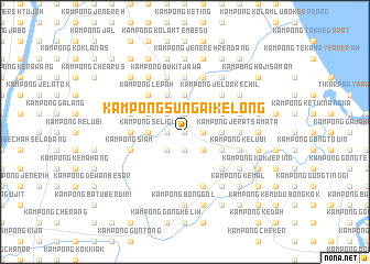 map of Kampong Sungai Kelong