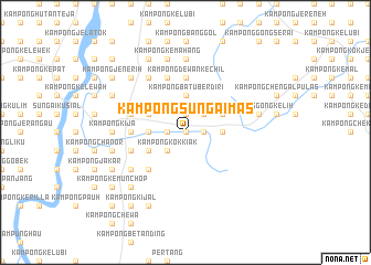 map of Kampong Sungai Mas