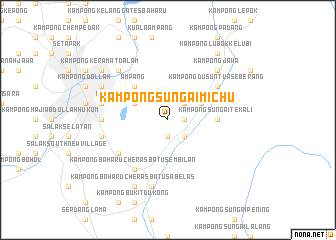 map of Kampong Sungai Michu