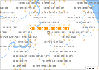 map of Kampong Sungai Siput