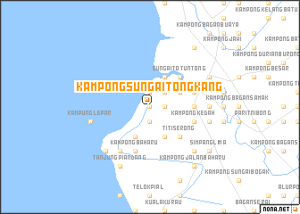 map of Kampong Sungai Tongkang