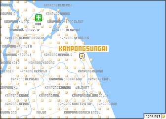 map of Kampong Sungai