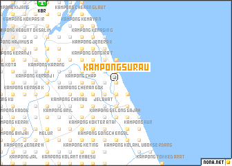 map of Kampong Surau