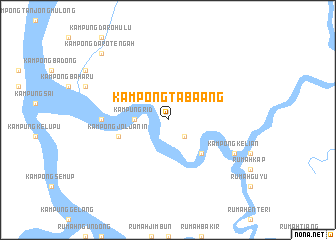 map of Kampong Tabaang