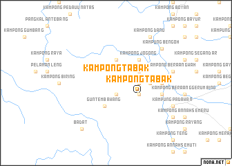 map of Kampong Tabak