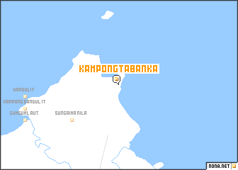 map of Kampong Tabanka