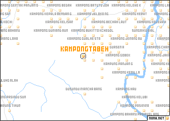 map of Kampong Tabeh