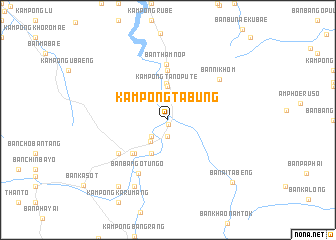 map of Kampong Tabung