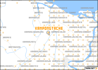 map of Kampong Tache