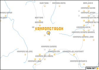 map of Kampong Tadoh