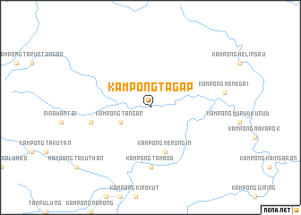 map of Kampong Tagap