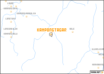 map of Kampong Tagar