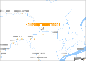 map of Kampong Tagas Tagas