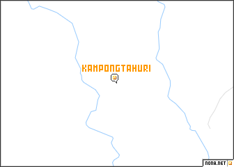 map of Kampong Tahuri