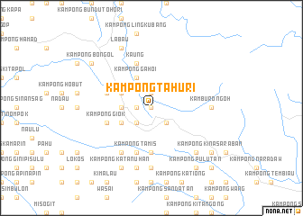 map of Kampong Tahuri