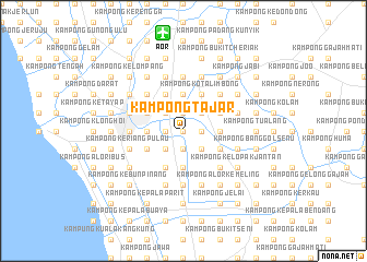 map of Kampong Tajar