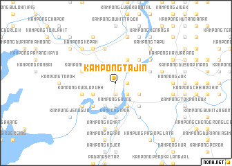 map of Kampong Tajin