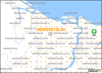 map of Kampong Talak