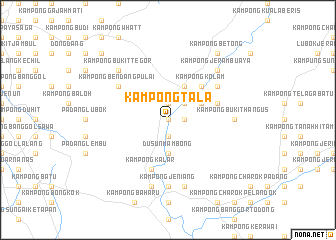 map of Kampong Tala