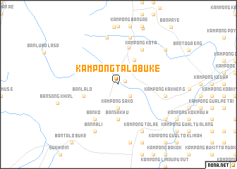 map of Kampong Talobuke