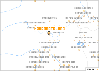 map of Kampong Talong