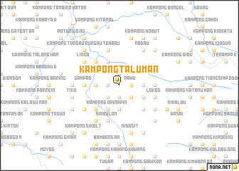 map of Kampong Taluman