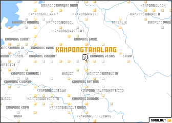 map of Kampong Tamalang