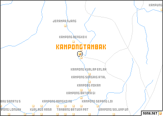 map of Kampong Tambak