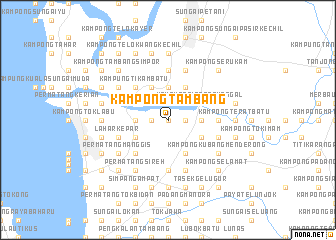 map of Kampong Tambang