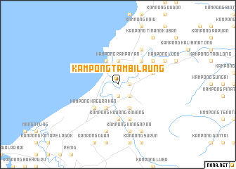 map of Kampong Tambilaung