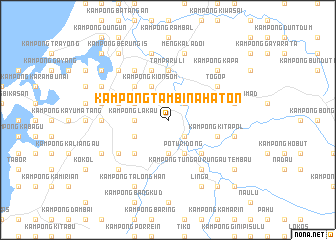 map of Kampong Tambinahaton