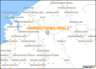 map of Kampong Tambulian Ulu