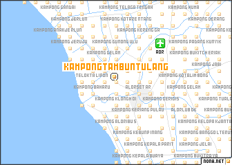 map of Kampong Tambun Tulang