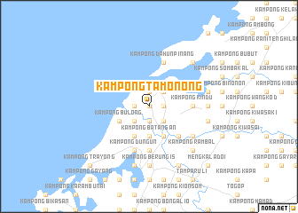 map of Kampong Tamonong