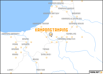 map of Kampong Tamping